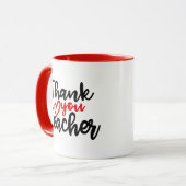 先生の仕事のマグありがとう マグカップ (正面左)