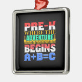 先生の冒険が始まるK前 メタルオーナメント (左)