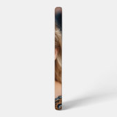 先生の写真をカスタマイズ・パーソナライズ SAMSUNG GALAXYケース (左側面)