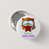 先生の助手ボタン 缶バッジ (正面&裏面)