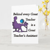 先生の助手 カード (黄色い花)