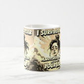 先生の勝利の爆発 コーヒーマグカップ (中央)