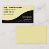 先生の名刺 名刺 (正面/裏面)