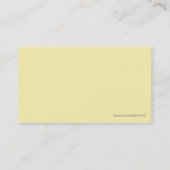 先生の名刺 名刺 (裏面)