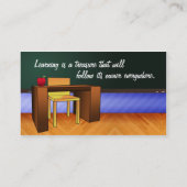 先生の名刺 名刺 (裏面)