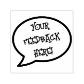 先生の吹き出し評価勇気付けられる セルフインキングスタンプ (デザイン)