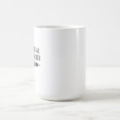 先生の声を使わせないで + おもしろ教師 コーヒーマグカップ (中央)