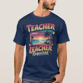 先生の夏の充電は当然 Reacher Tシャツ (正面)