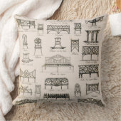 「先生の大要からの庭座席のためのデザイン、 クッション (ブランケット)