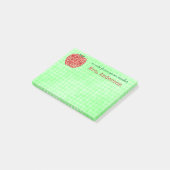 先生の学校の教室Apple |はベビー|の名前を学びます ポストイット (アングル)