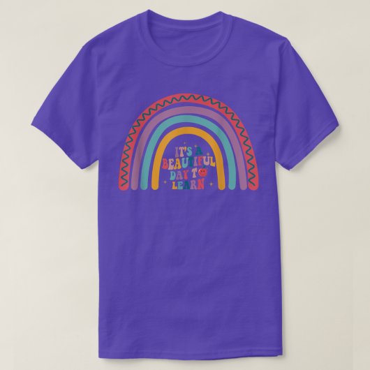 先生の学生モティにとって美学しい一日だ Tシャツ (デザイン正面)