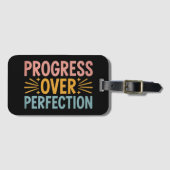 先生の完成に関する進歩新学期 ラゲッジタグ (正面横)