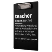 先生の定義おもしろい-教えの学校先生 クリップボード (左)