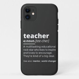 先生の定義おもしろい-教えの学校先生 iPhone 11 ケース