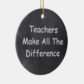 先生の差を作るシャルボードギフトアイディア セラミックオーナメント (右)