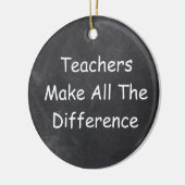 先生の差を作るシャルボードギフトアイディア セラミックオーナメント (左)