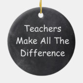先生の差を作るシャルボードギフトアイディア セラミックオーナメント (裏面)