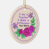 先生の差異 セラミックオーナメント (右)