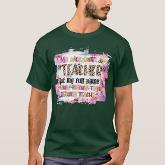 先生の引用ギフト Tシャツ