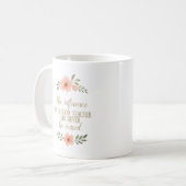 先生の心を伝えるマグカップ コーヒーマグカップ (正面左)