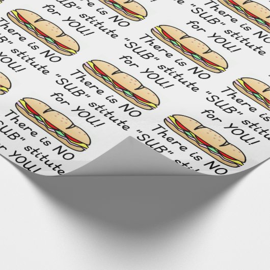 先生の感謝のギフト-おもしろいで補助的な先生の引用文 ラッピングペーパー (角)