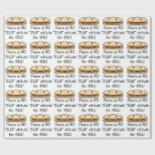 先生の感謝のギフト-おもしろいで補助的な先生の引用文 ラッピングペーパー (フラット)