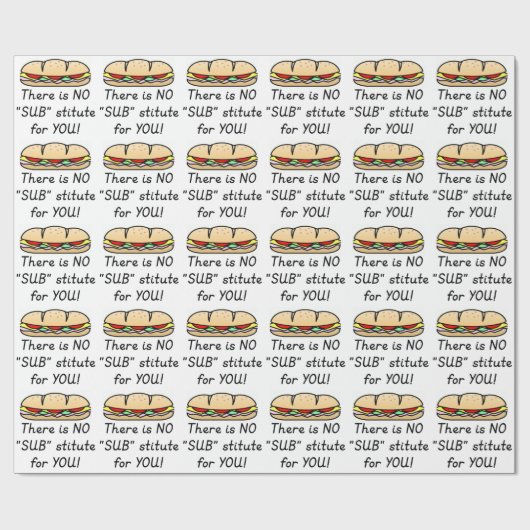 先生の感謝のギフト-おもしろいで補助的な先生の引用文 ラッピングペーパー (フラット)