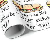 先生の感謝のギフト-おもしろいで補助的な先生の引用文 ラッピングペーパー (ロールコーナー)