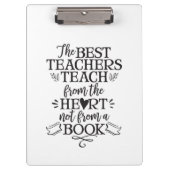 先生の感謝のクラスのギフトのアイディアは感謝していしています クリップボード (正面)