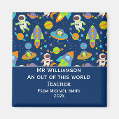 先生の感謝の日この世界の宇宙 マグネット (正面)