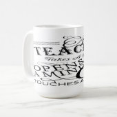 先生の感謝はコーヒー・マグを引用します コーヒーマグカップ (正面左)