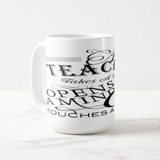 先生の感謝はコーヒー・マグを引用します コーヒーマグカップ (正面左)