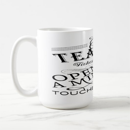 先生の感謝はコーヒー・マグを引用します コーヒーマグカップ (左)