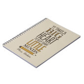 先生の感謝ノートカスタムギフト ノートブック (左側)