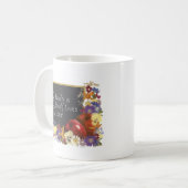 先生の感謝 コーヒーマグカップ (正面左)