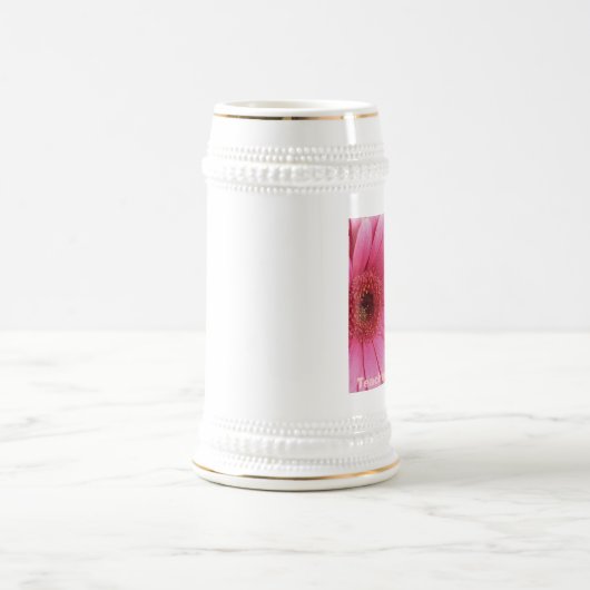 先生の感謝 ビールジョッキ (中央)