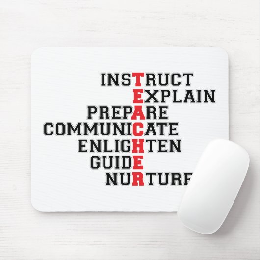 先生の折句 マウスパッド (マウス)