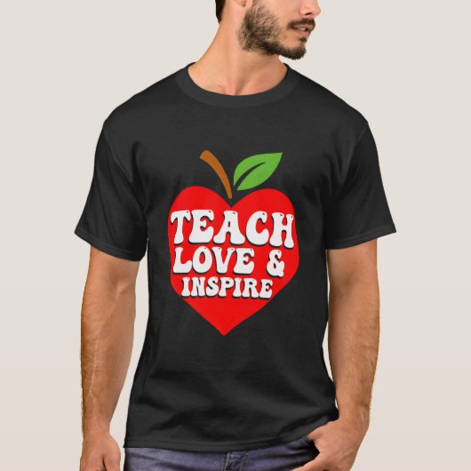 先生の新学期の授業 Tシャツ (正面)
