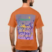 先生の日おめでとう Tシャツ (裏面)