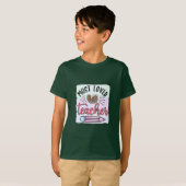 先生の日で最も愛された先生 Tシャツ (正面フル)