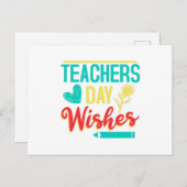 先生の日の願い ポストカード (正面/裏面)