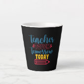 先生の日先生Touch明日 カフェラテマグ (正面)