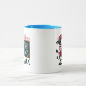 先生の最初の日戻り。新学期デザイン マグカップ (中央)