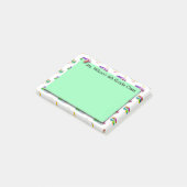 先生の本の緑書の後it®ノート ポストイット (アングル)