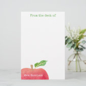 先生の机から 便箋 (スタンド正面)