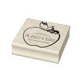 先生の机はリンゴのスタンプを飾る ラバースタンプ (スタンプ)