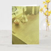 先生の机カード カード (黄色い花)