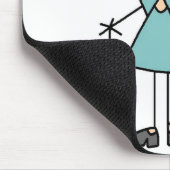 先生の棒の姿のマウスパッド マウスパッド (コーナー)