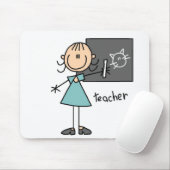 先生の棒の姿のマウスパッド マウスパッド (マウス)