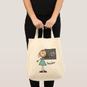 先生の棒人間 トートバッグ (正面(商品))